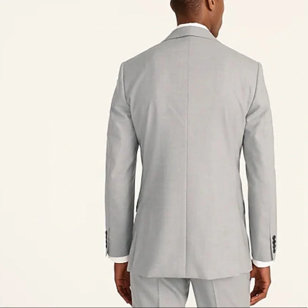 J crew ludlow slim fit suit jacket geyser gray